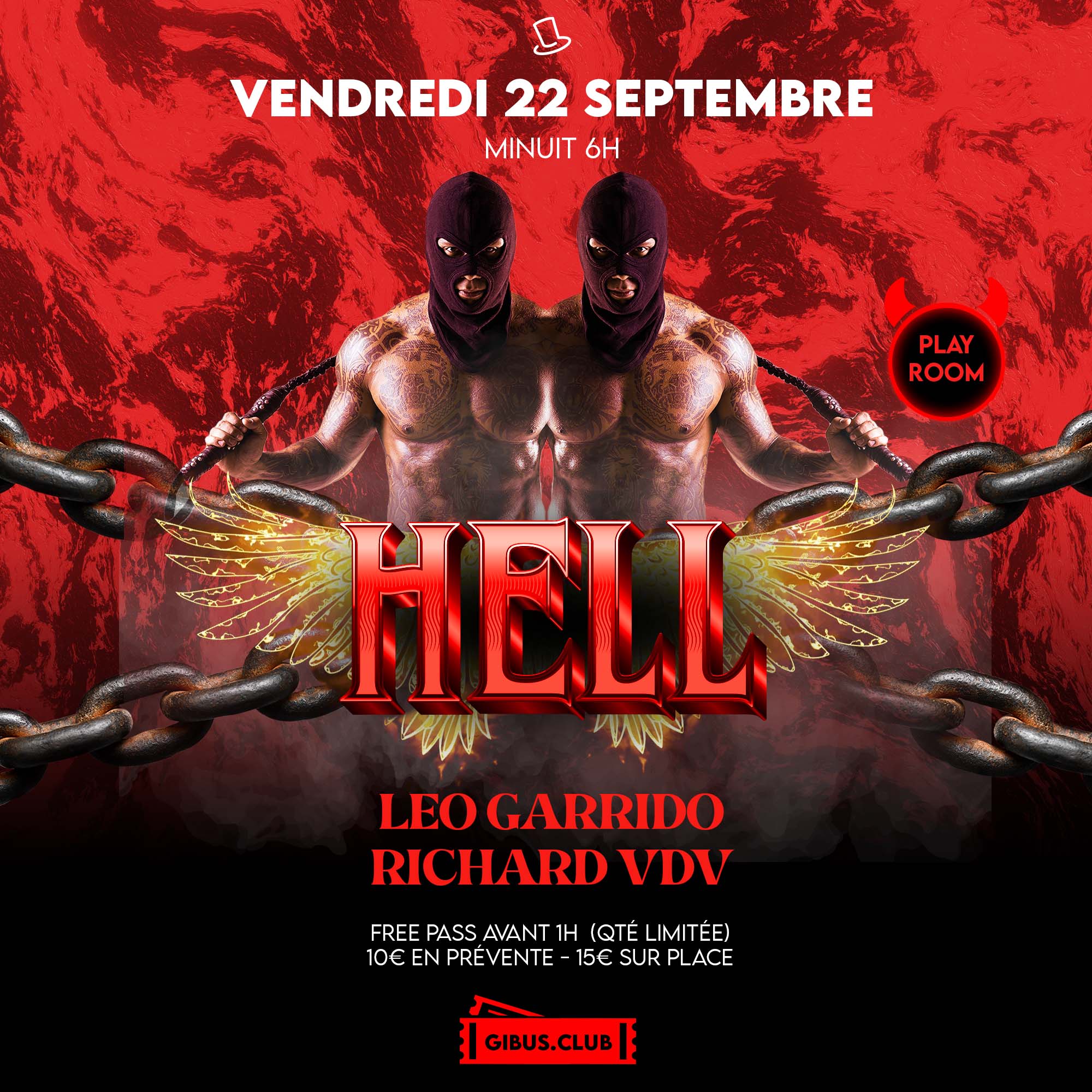 HELL<HR>@GIBUS CLUB // 22-09