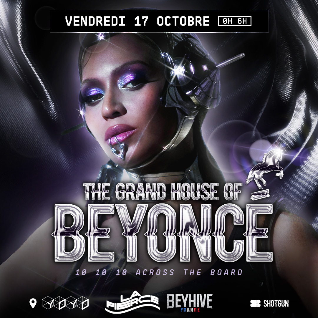 THE GRAND HOUSE OF BEYONCÉ<HR>@YOYO // 17-10