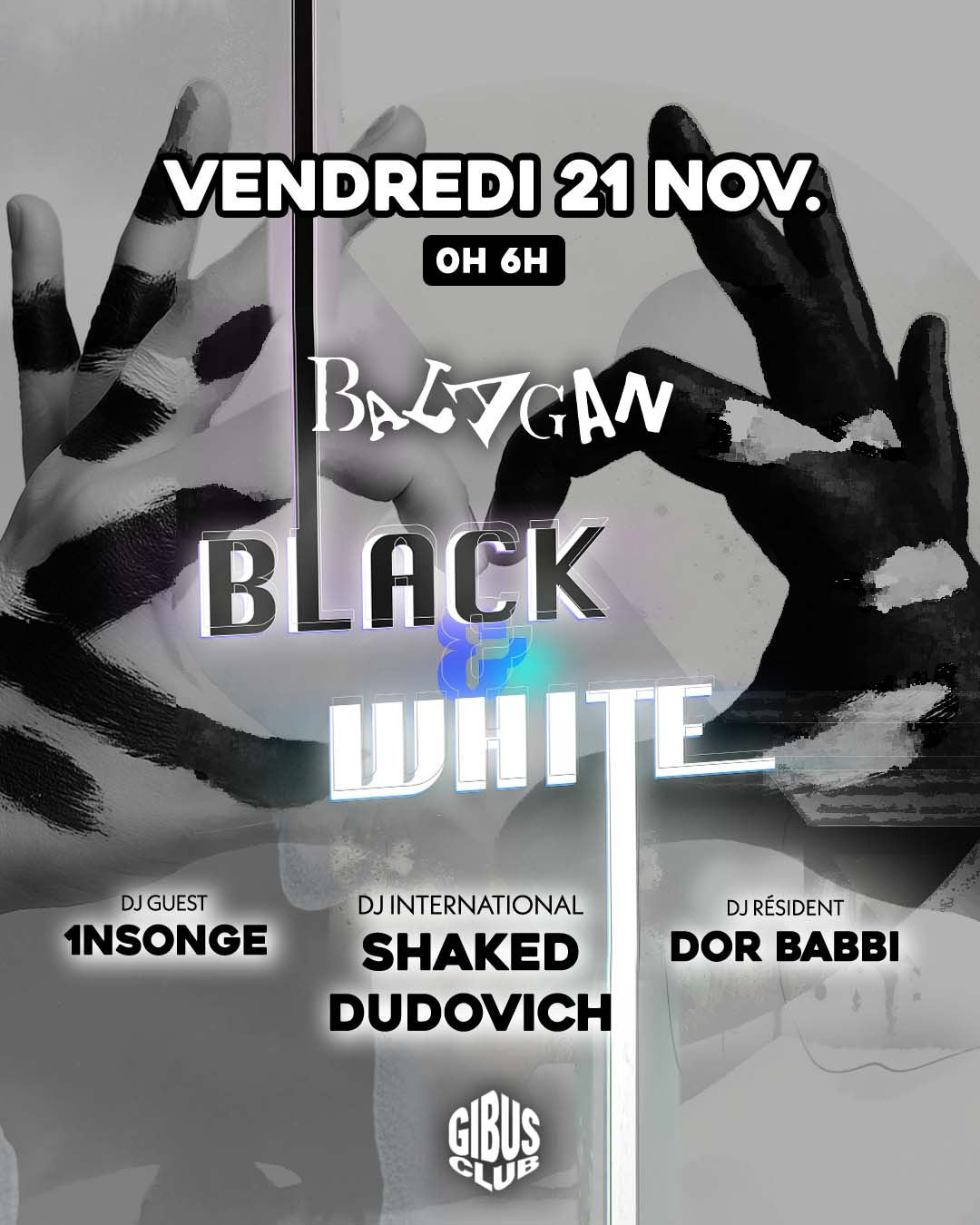 BALAGAN<HR>@GIBUS CLUB // 21-11