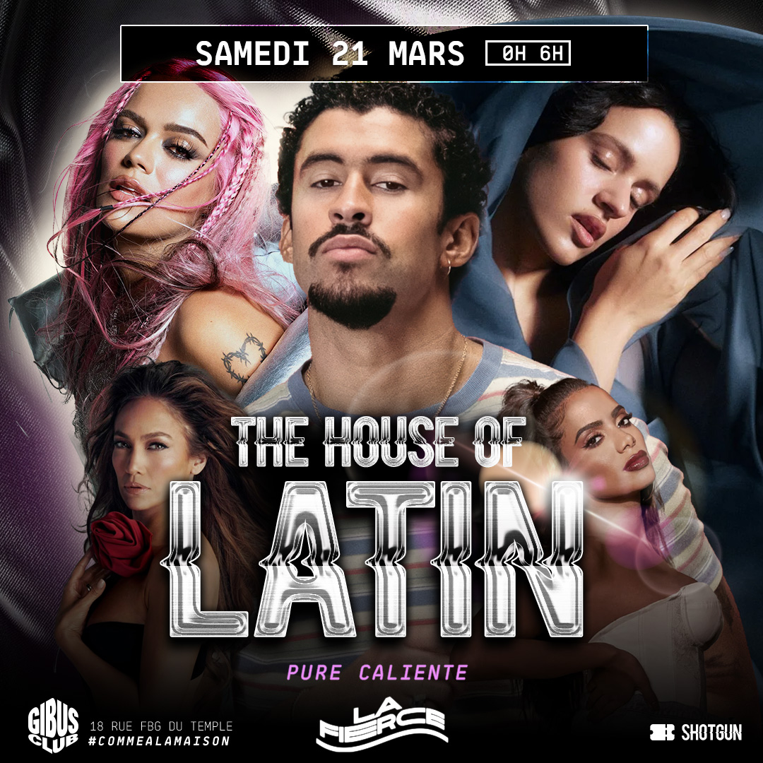 THE HOUSE OF LATIN<HR>@GIBUS CLUB // 21-03