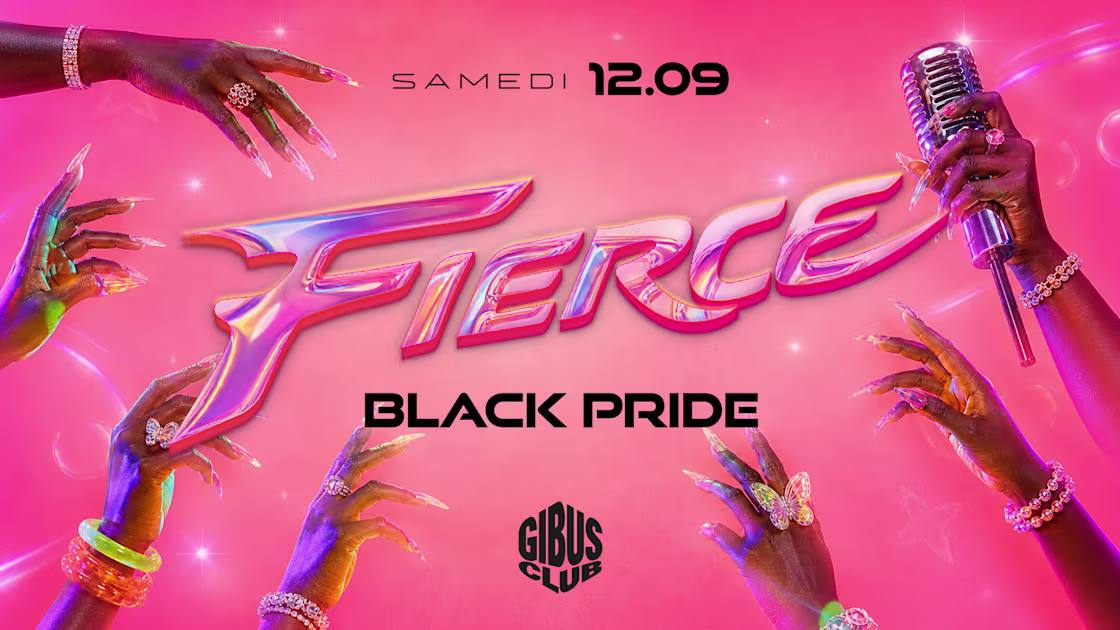 FIERCE – BLACK PRIDE <HR>@GIBUS CLUB // 12-09