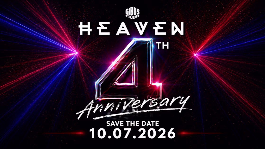 HEAVEN 4TH MASSIVE BIRTHDAY<HR>@GIBUS CLUB // 10-07