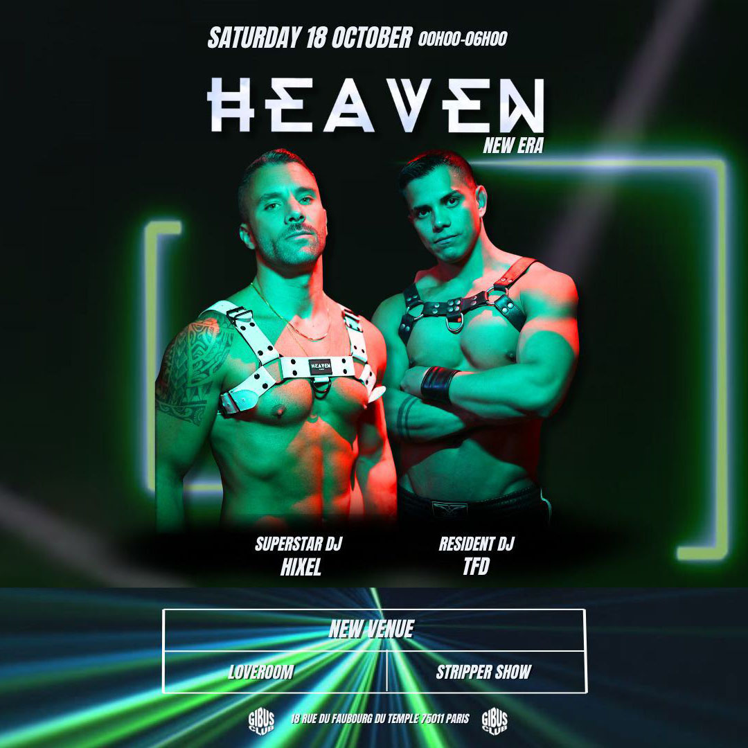 HEAVEN<HR>@GIBUS CLUB // 18-10