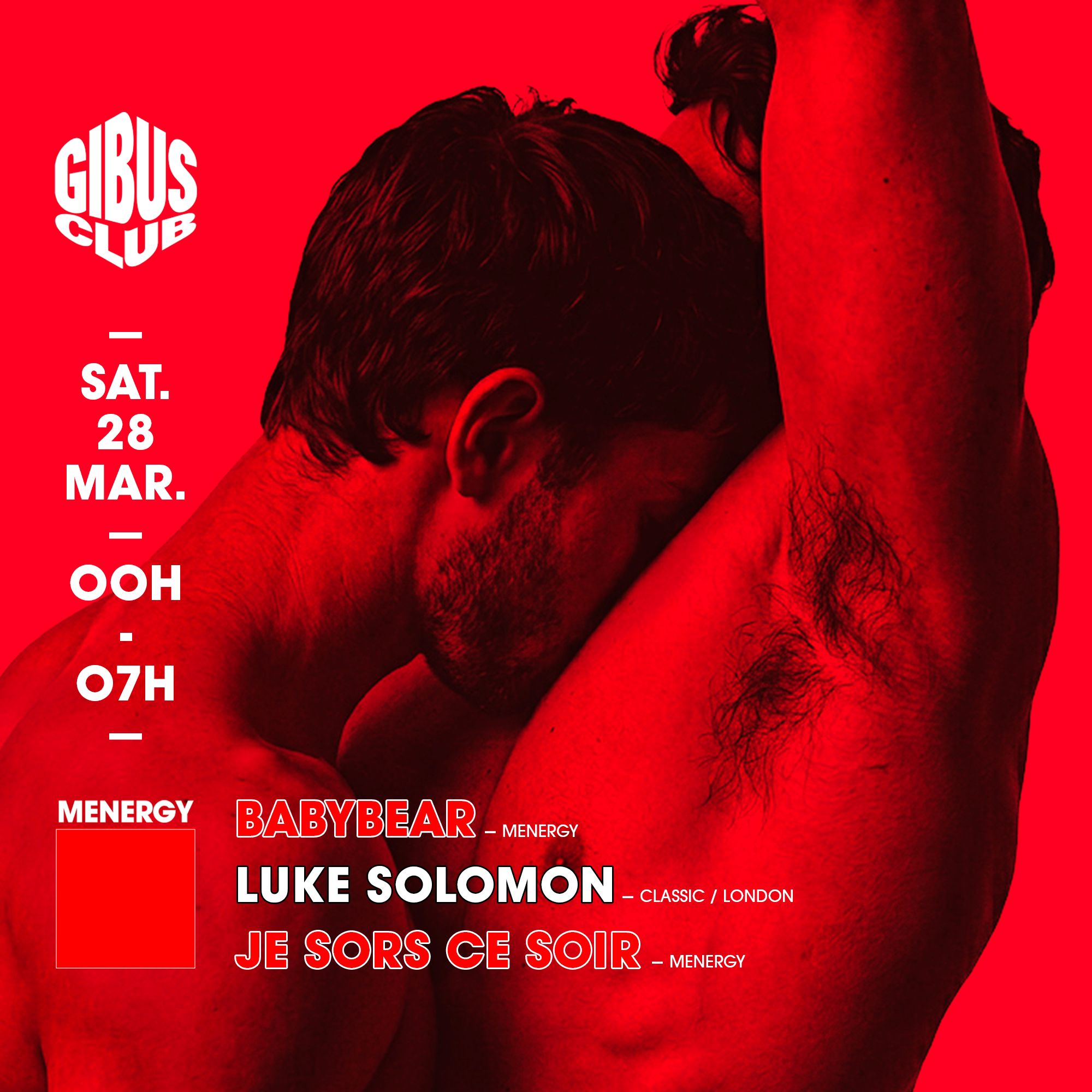 MENERGY<HR>@GIBUS CLUB // 28-03