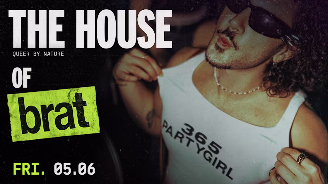 THE HOUSE OF BRAT<HR>@GIBUS CLUB // 05-06