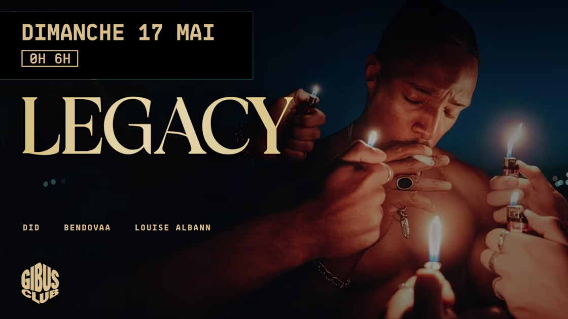 LEGACY<HR>@GIBUS CLUB // 17-05