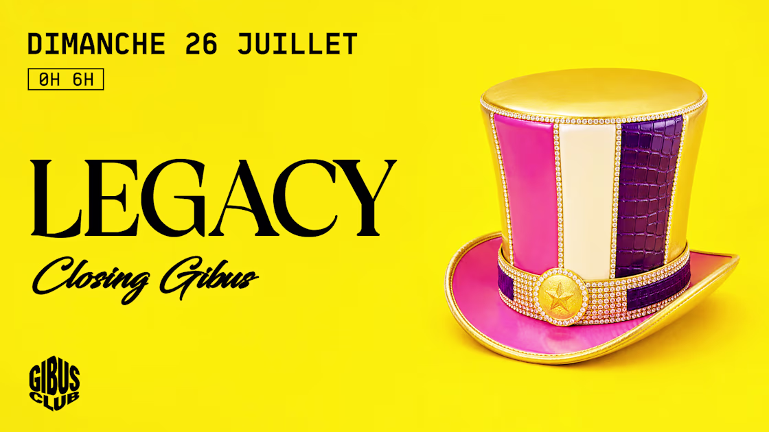 LEGACY<HR>@GIBUS CLUB // 26-07