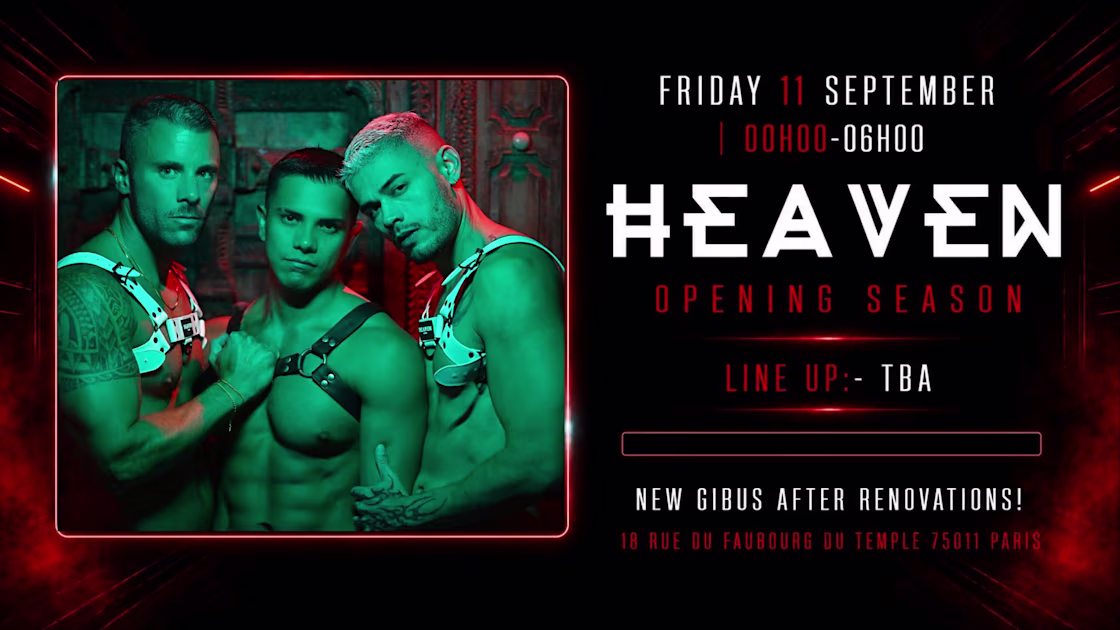 HEAVEN <HR>@GIBUS CLUB // 11-09