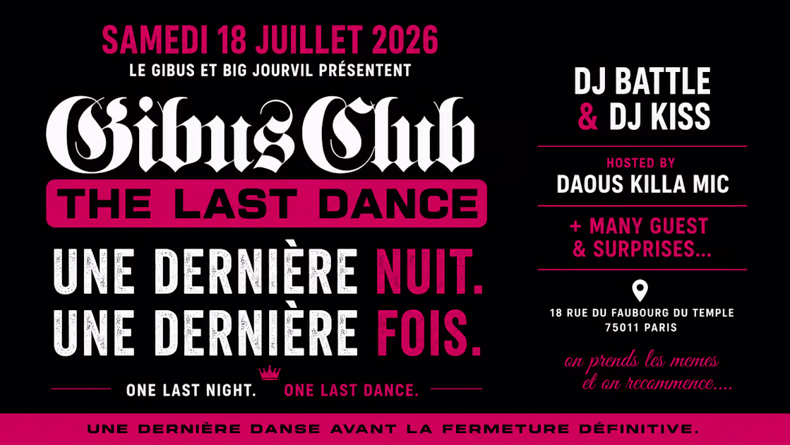 GIBUS & BIG JOURVIL<HR> @GIBUS CLUB // 18-07